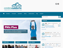 Tablet Screenshot of centrocuidarte.com